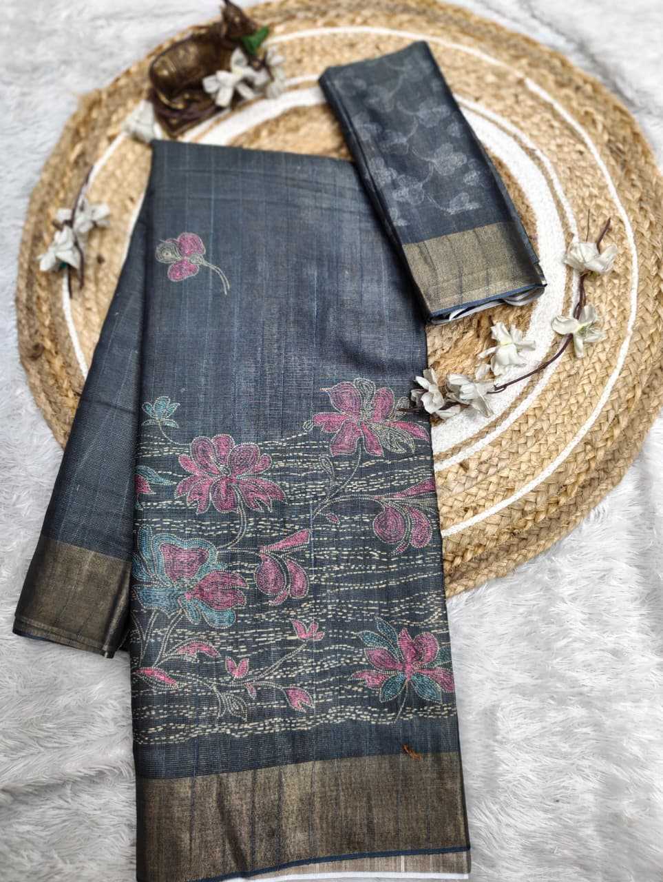 Handloom Silk Printed Saree