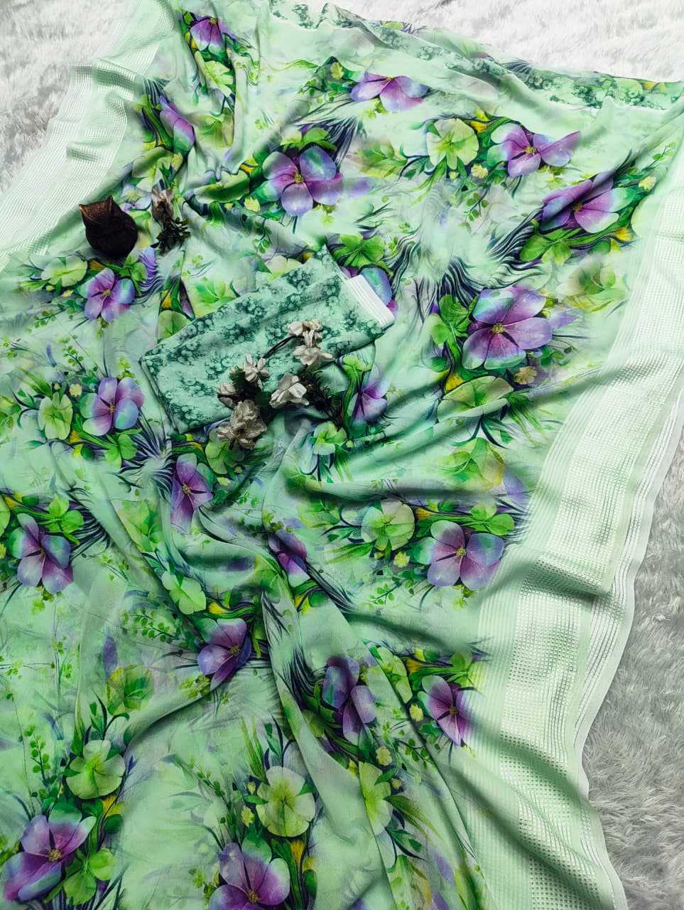 Printed Saree