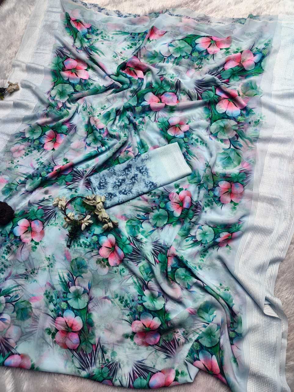 Printed Saree