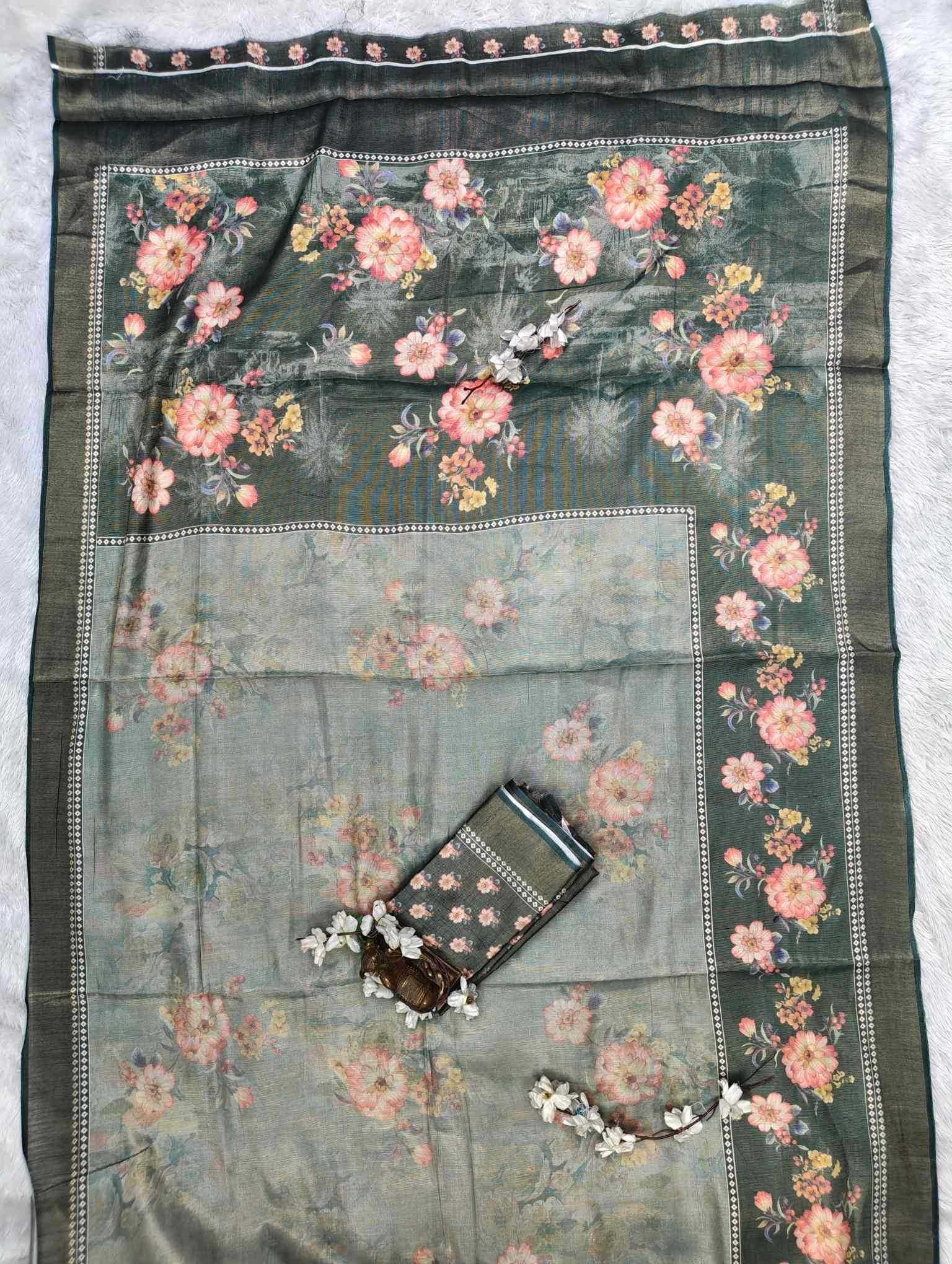 Printed Saree