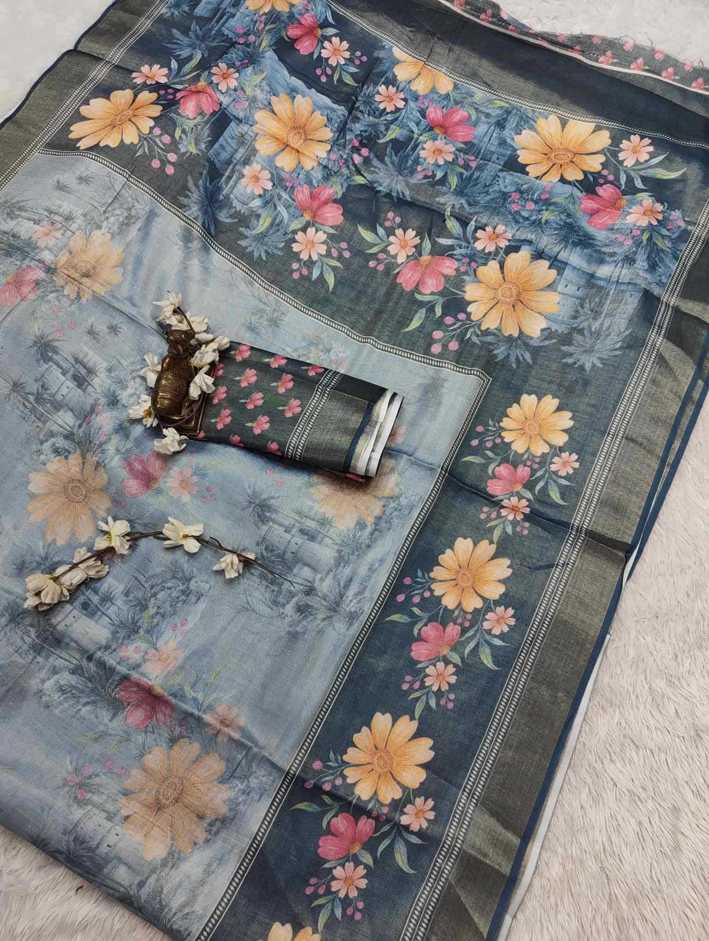 Printed Saree