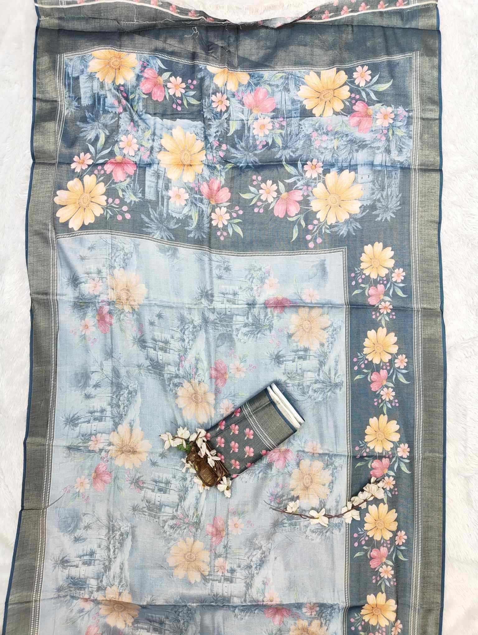 Printed Saree