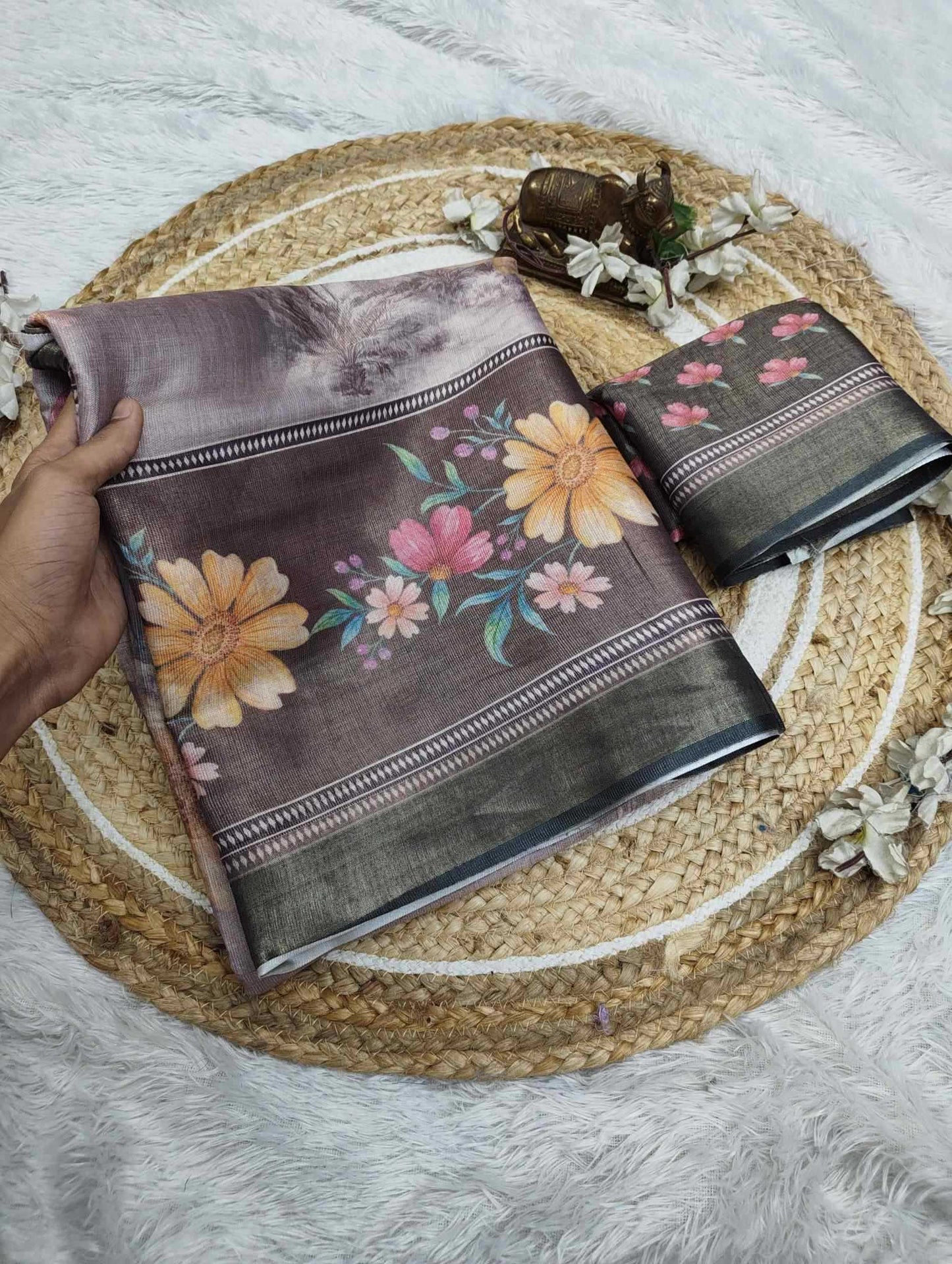 Printed Saree