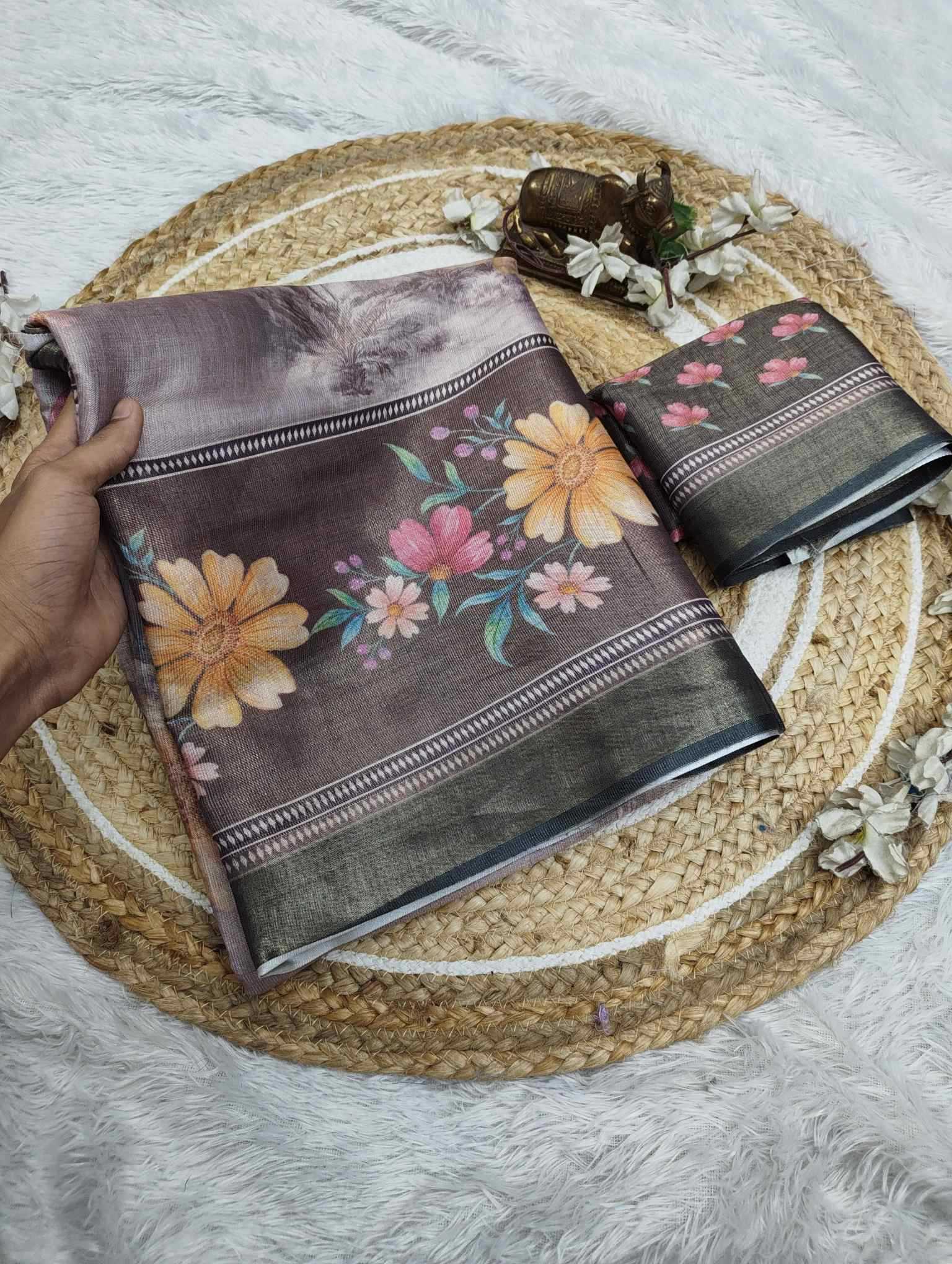 Printed Saree
