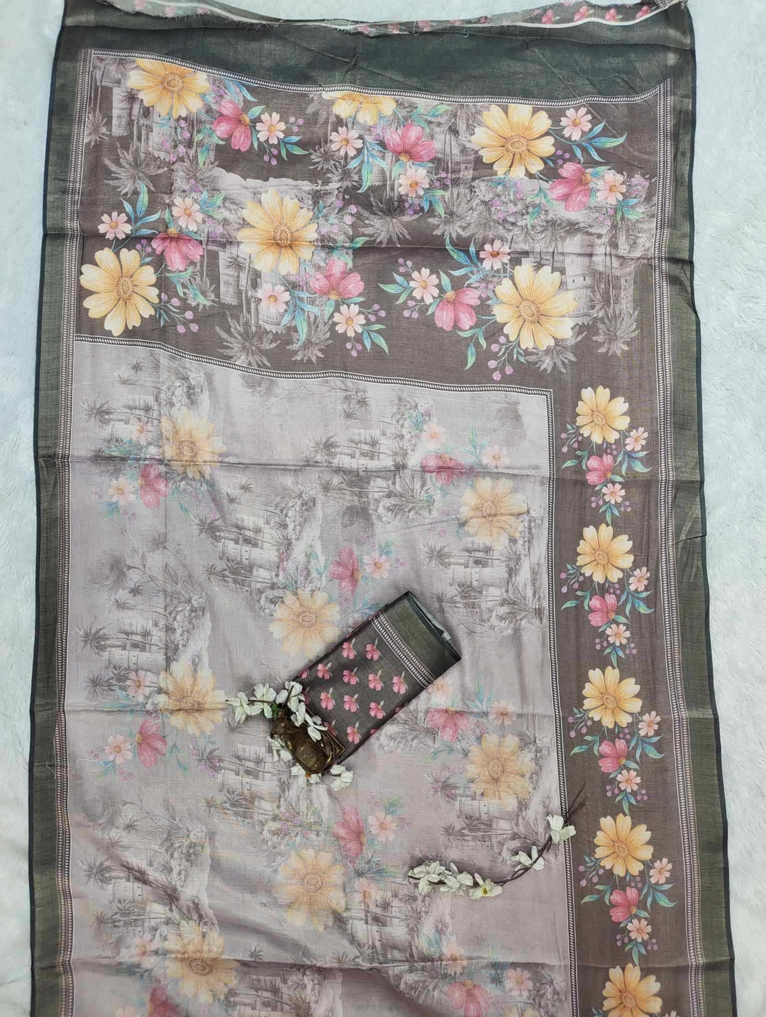 Printed Saree