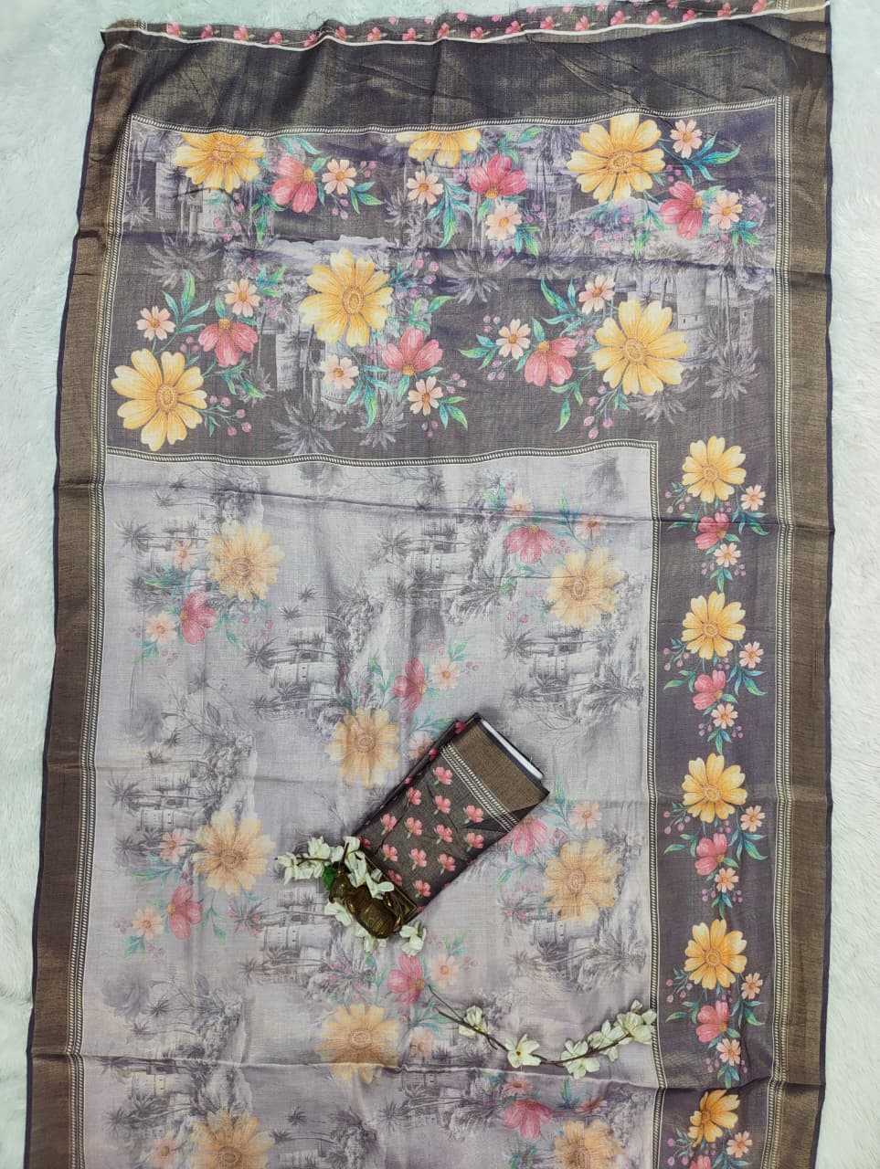 Printed Saree
