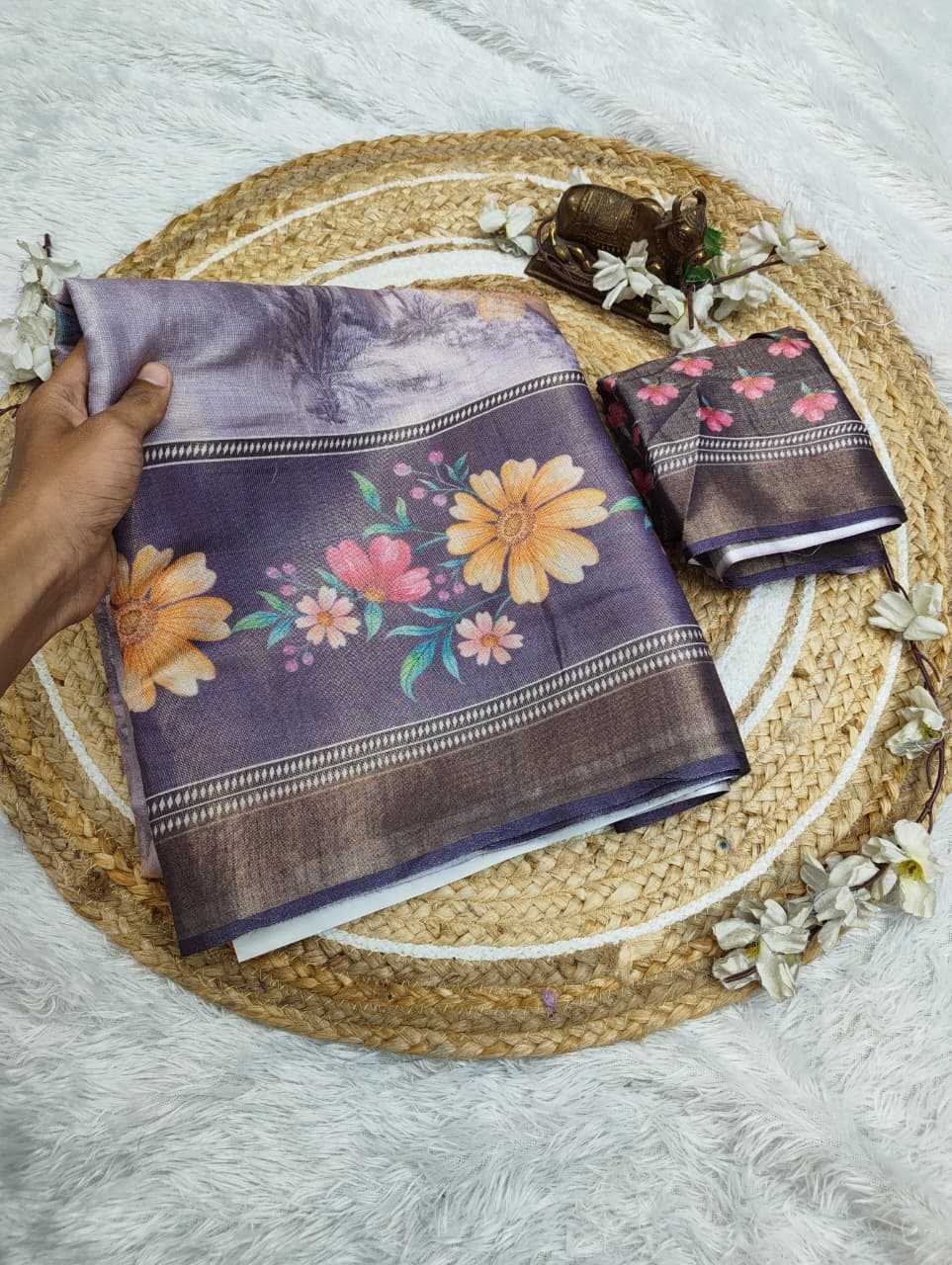 Printed Saree