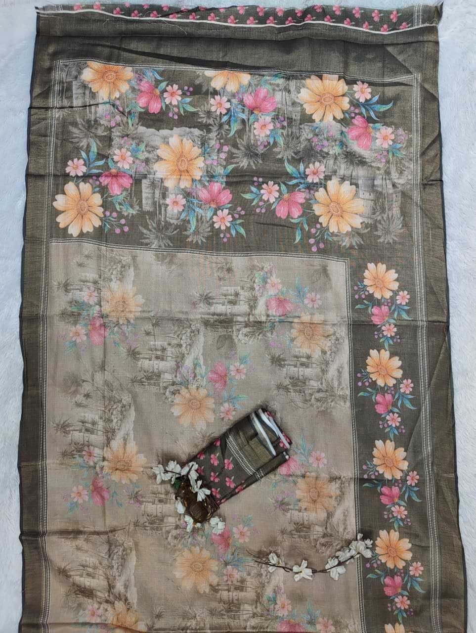 Printed Saree