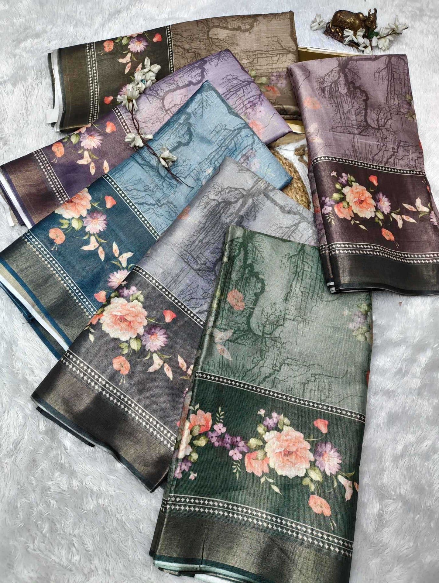 Printed Saree