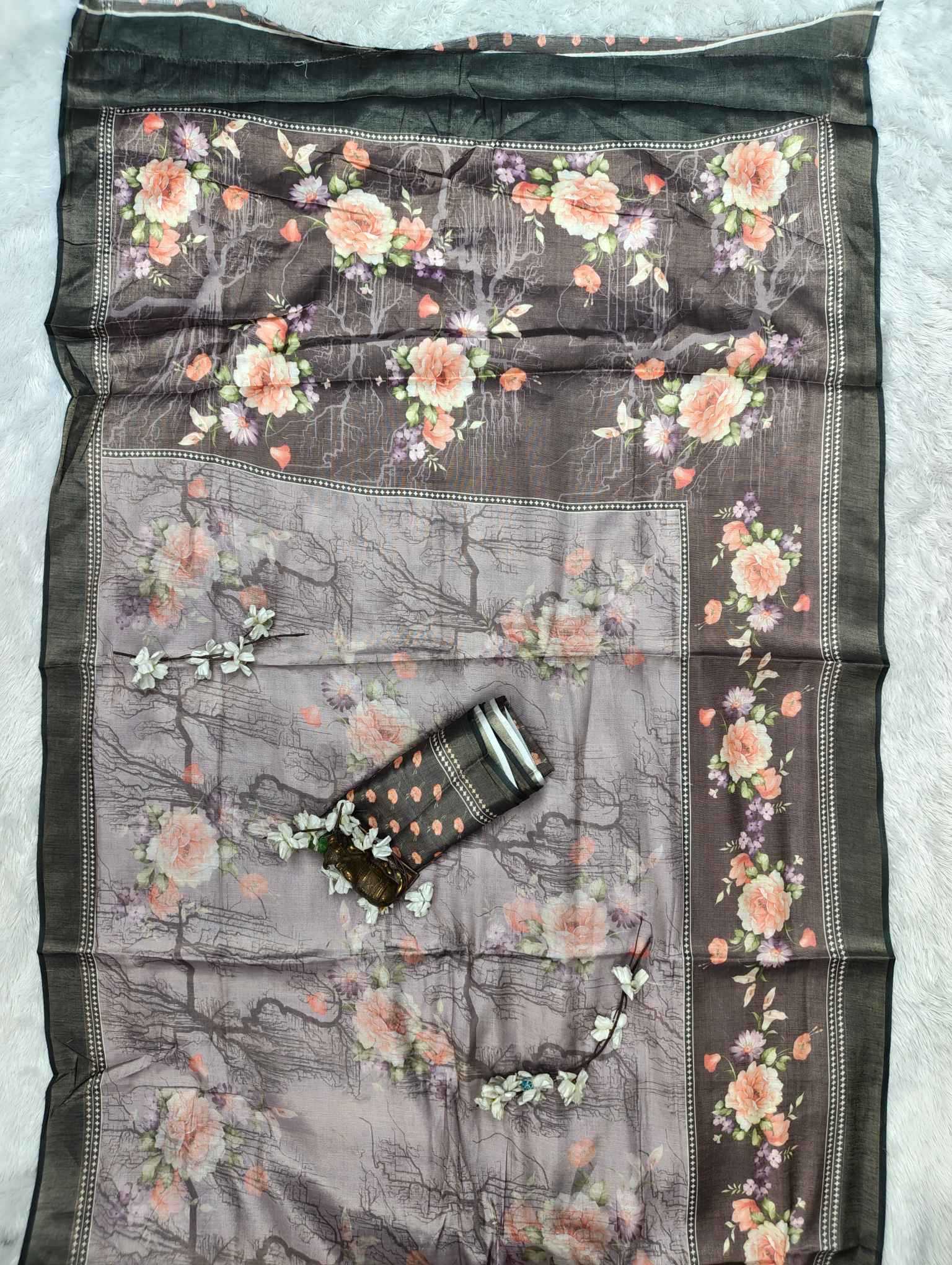 Printed Saree