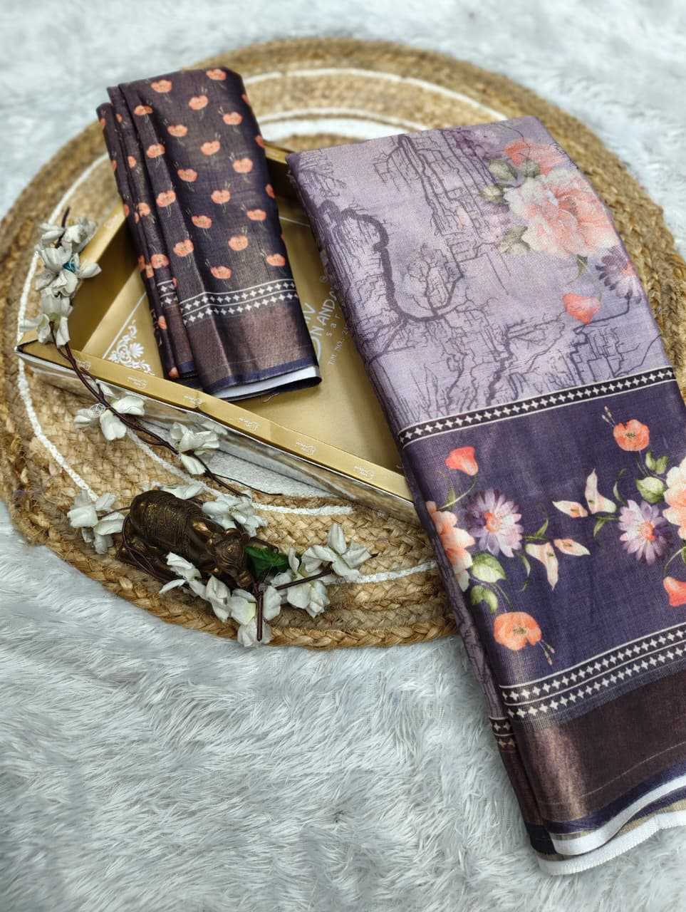 Printed Saree