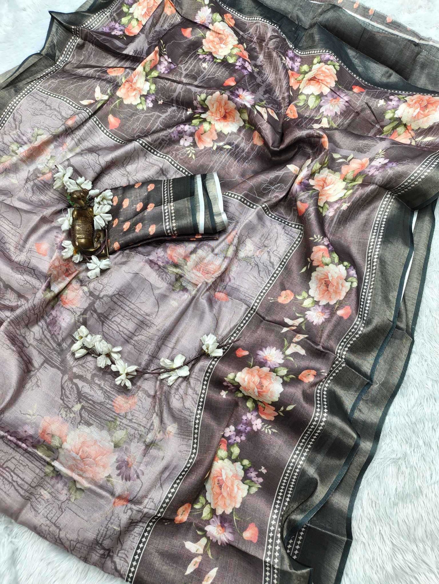 Printed Saree