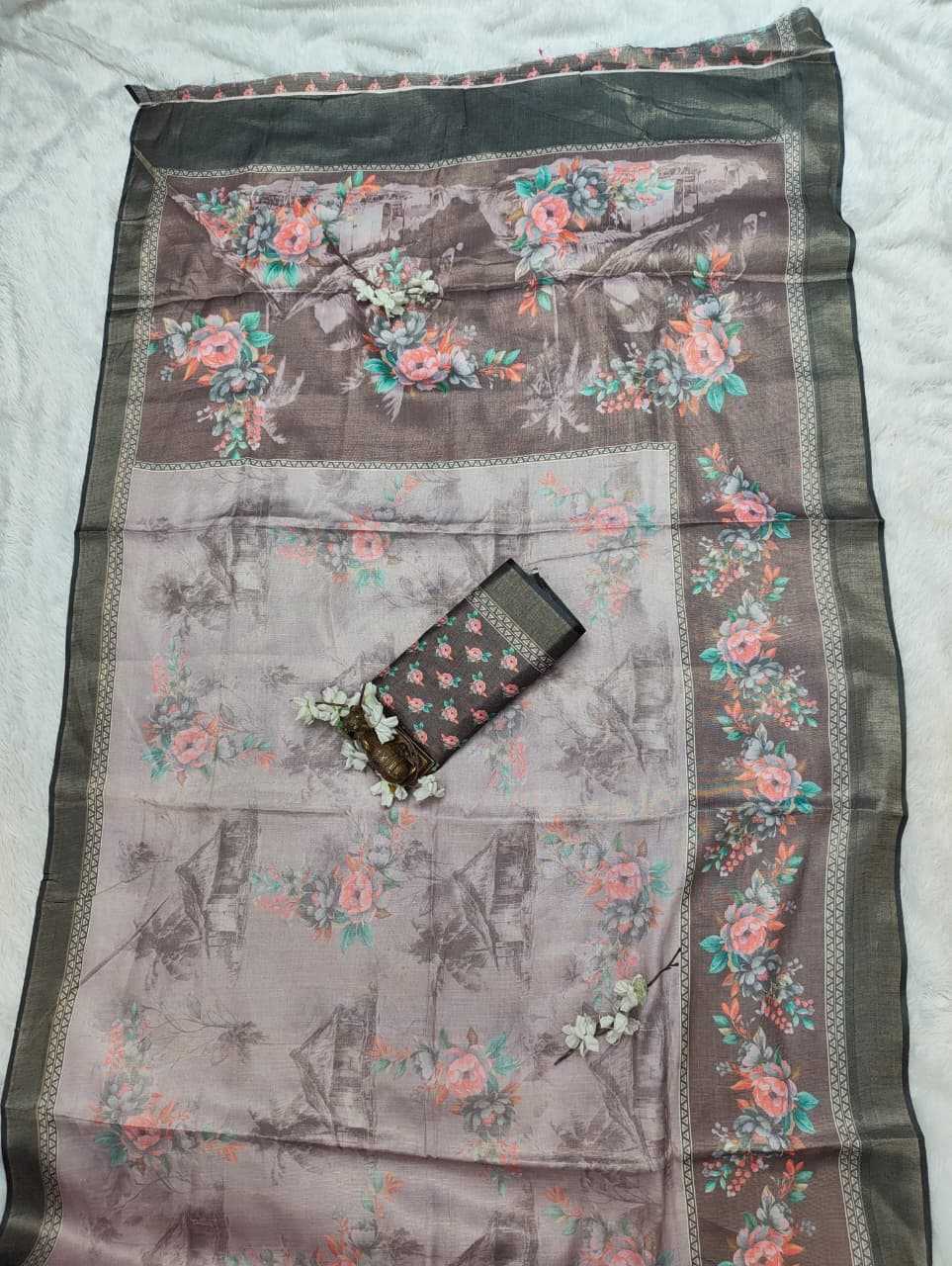 Printed Saree
