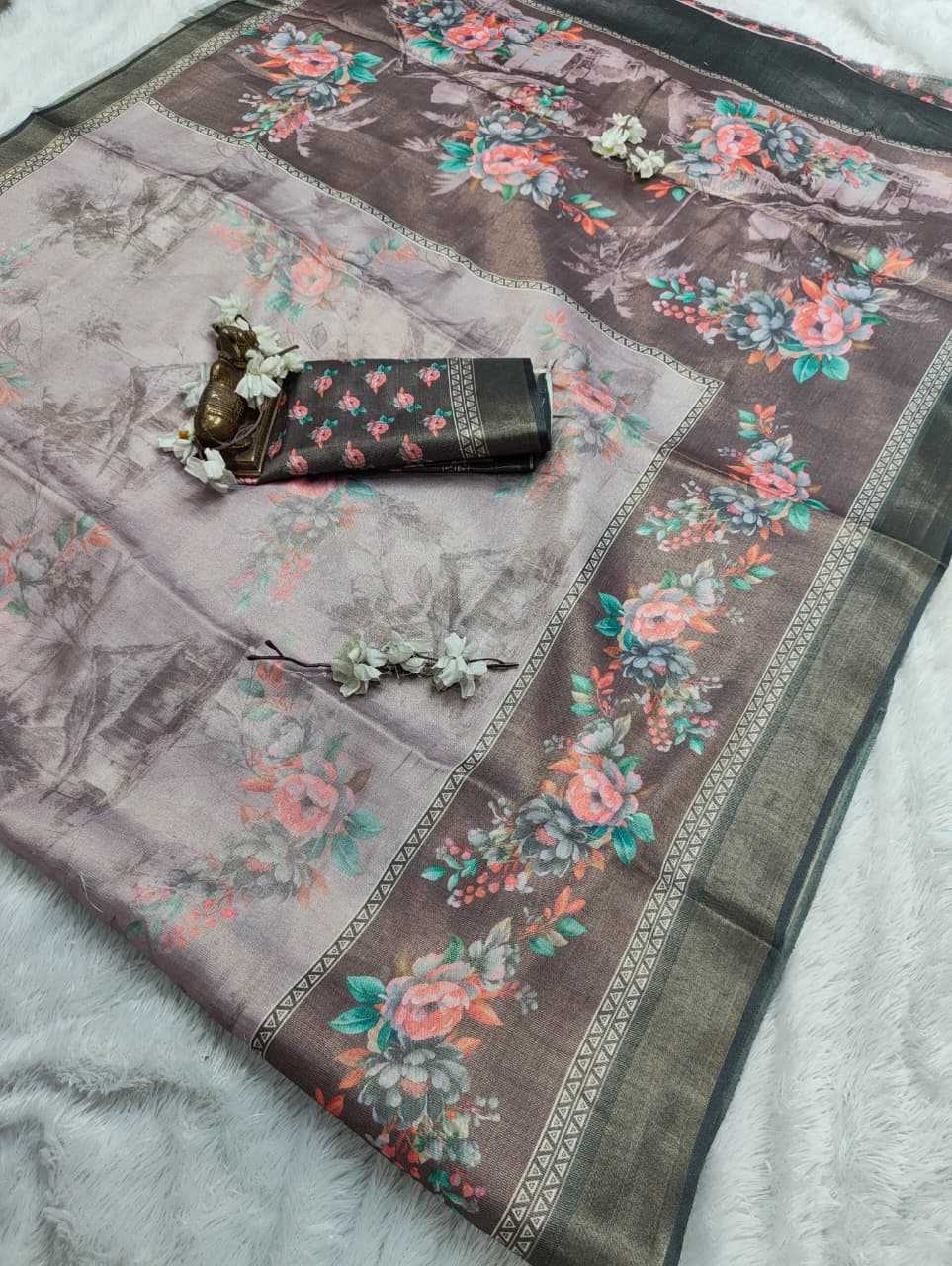 Printed Saree