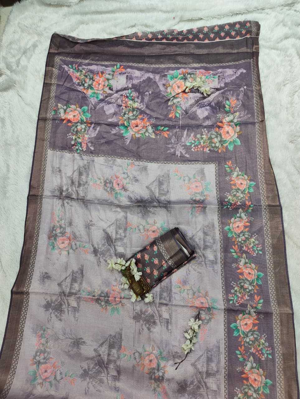 Printed Saree
