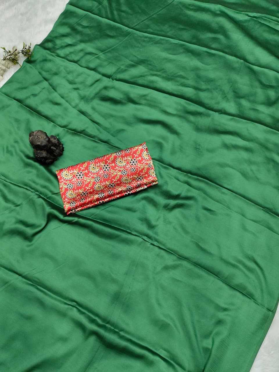 Satin Silk Gajji Modal Saree