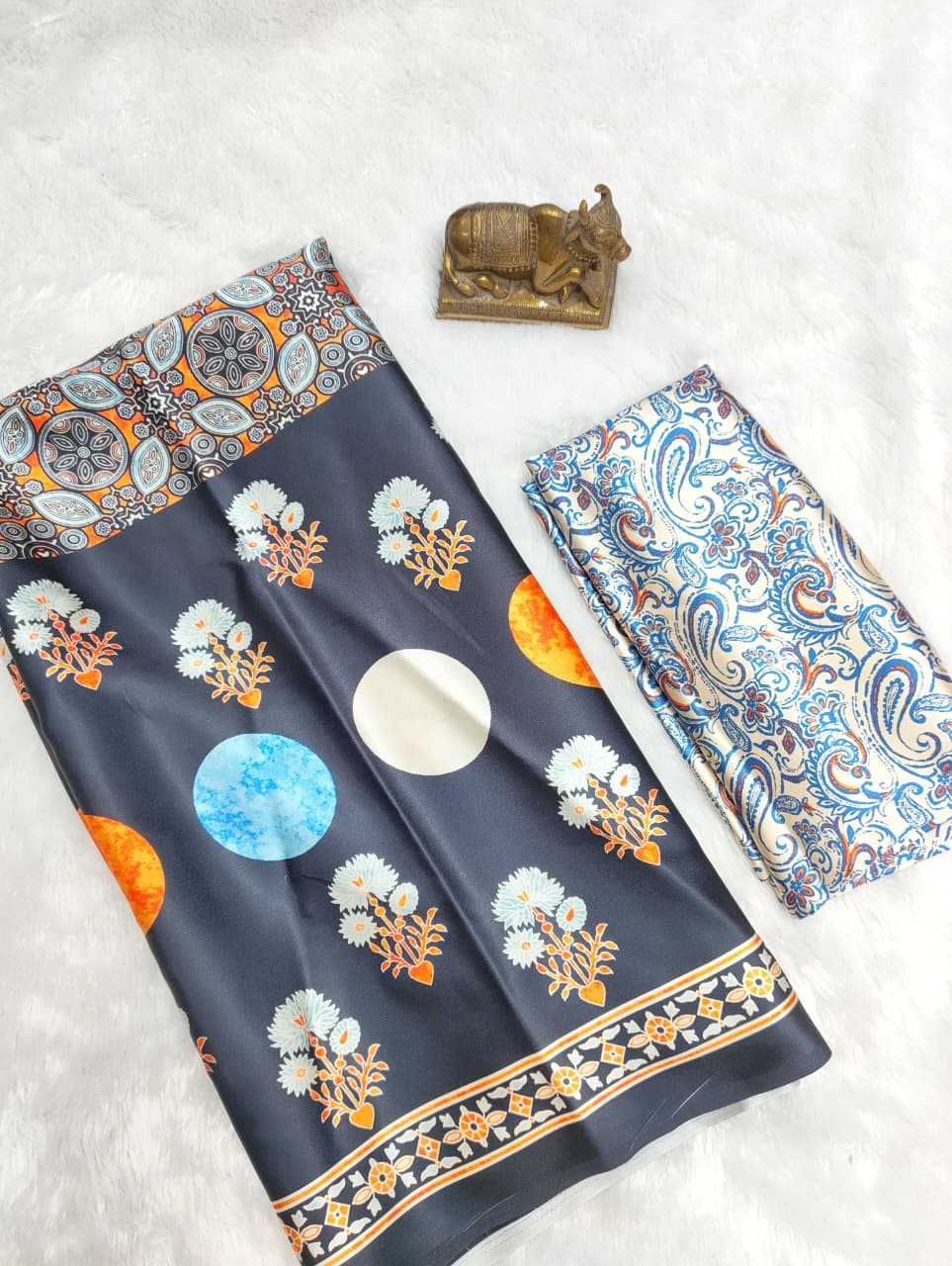 Satin Silk Gajji Modal Saree