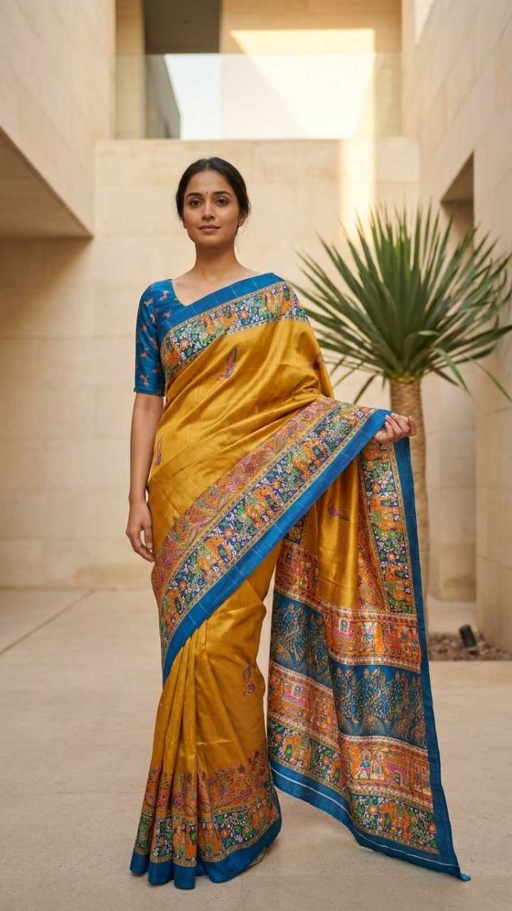 Handloom Silk Designer Saree