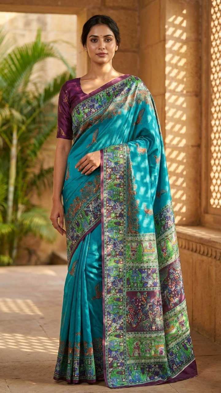 Handloom Silk Designer Saree