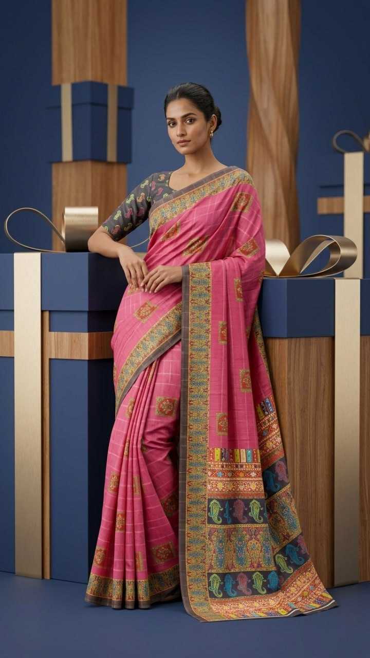 Handloom Silk Designer Saree