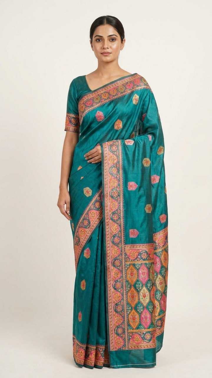 Handloom Silk Printed Saree