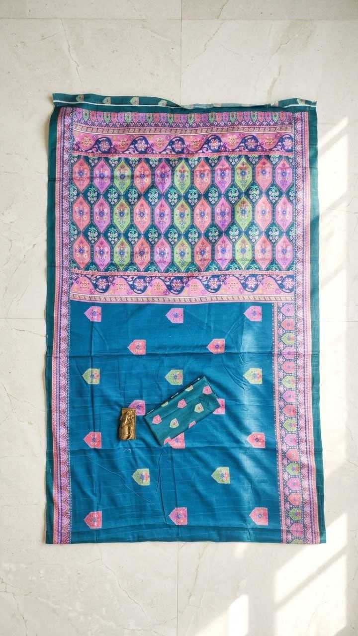 Handloom Silk Printed Saree