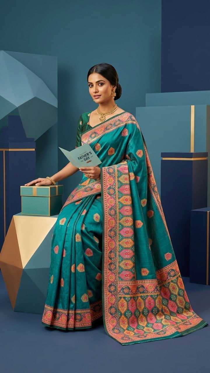 Handloom Silk Printed Saree