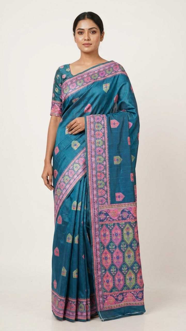Handloom Silk Printed Saree