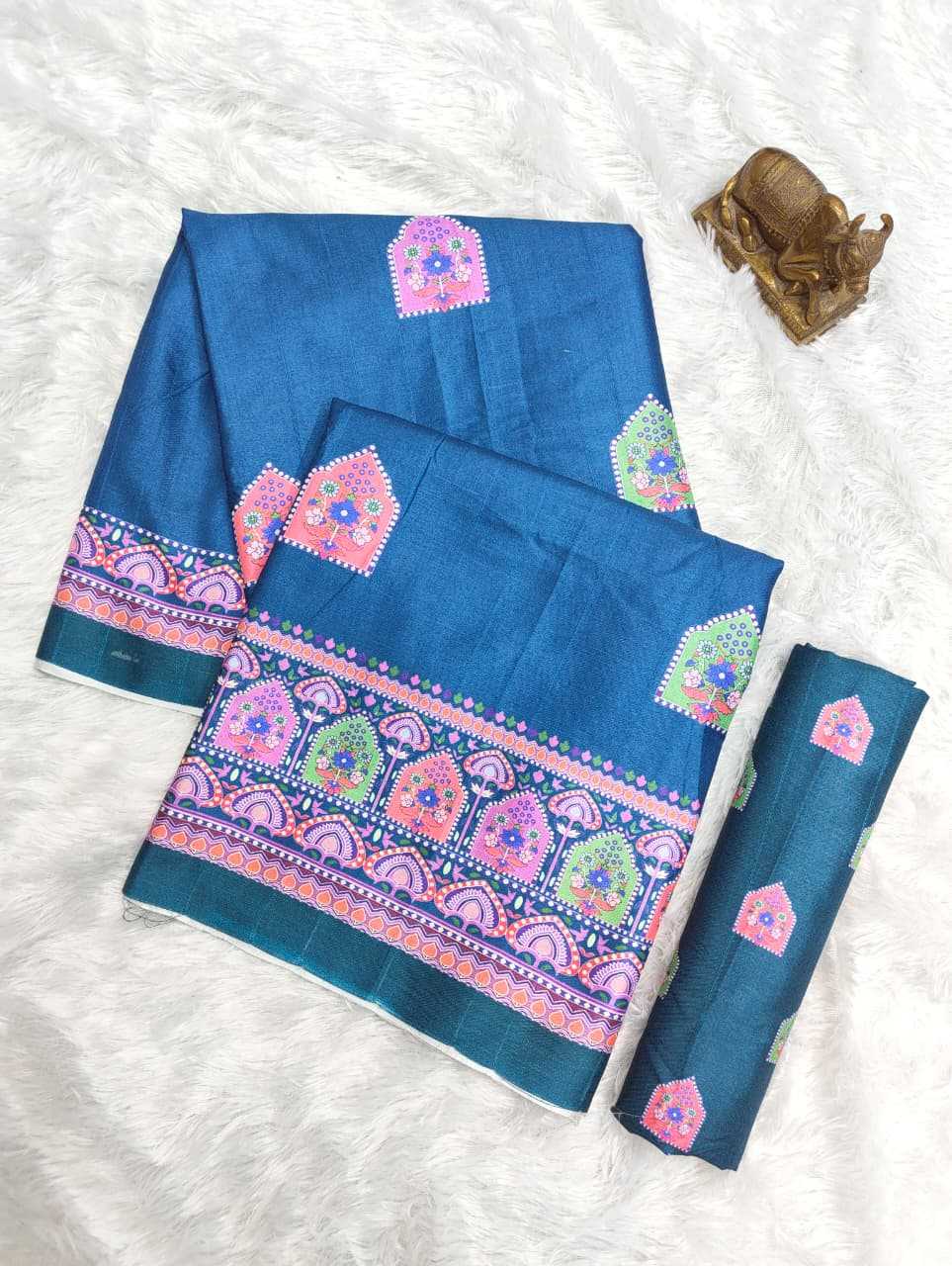 Handloom Silk Printed Saree