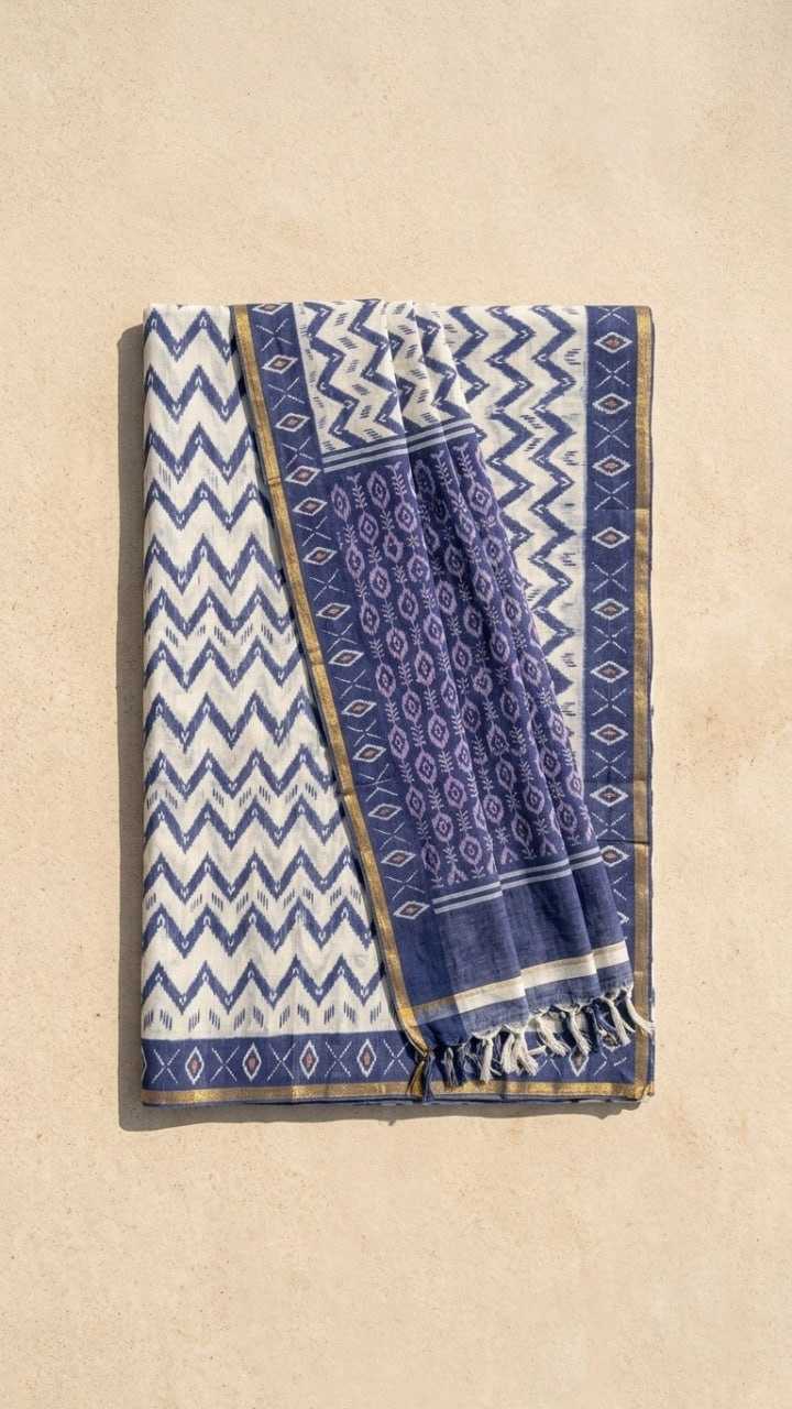 Linen Designer Saree