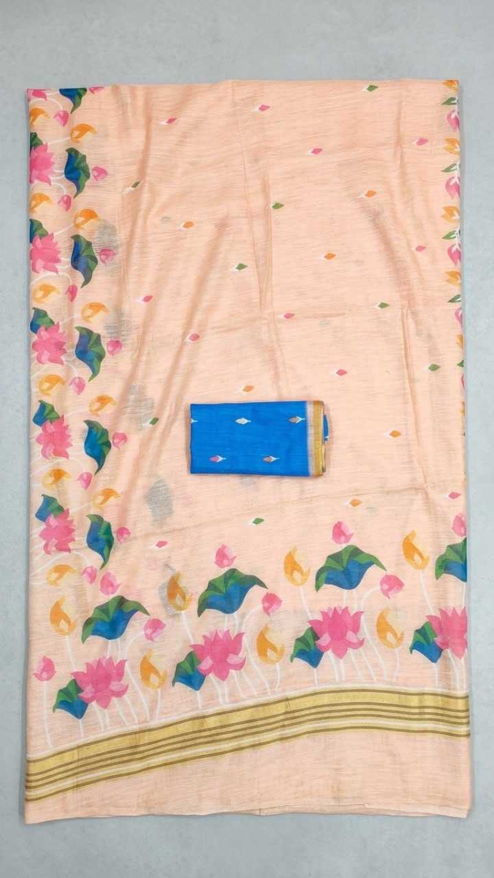 Linen Printed Saree