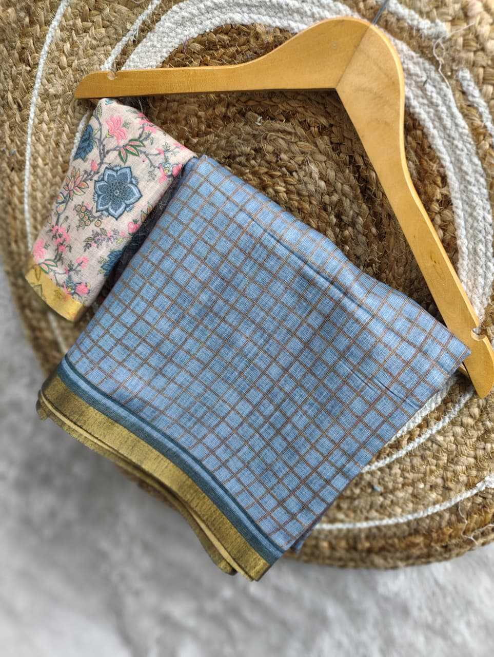 Linen Designer Saree