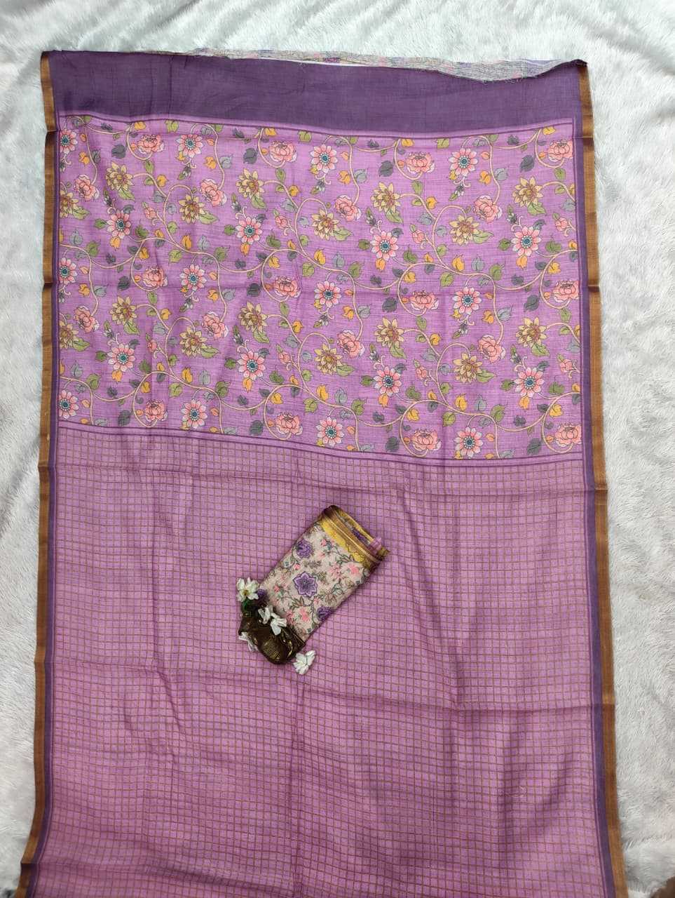 Linen Designer Saree
