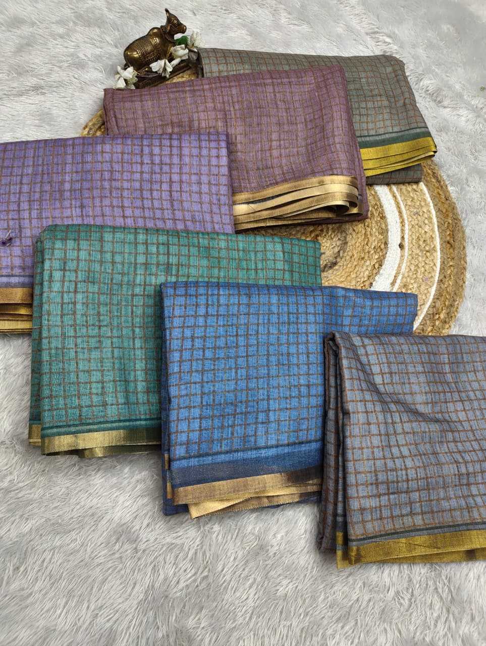Linen Printed Saree