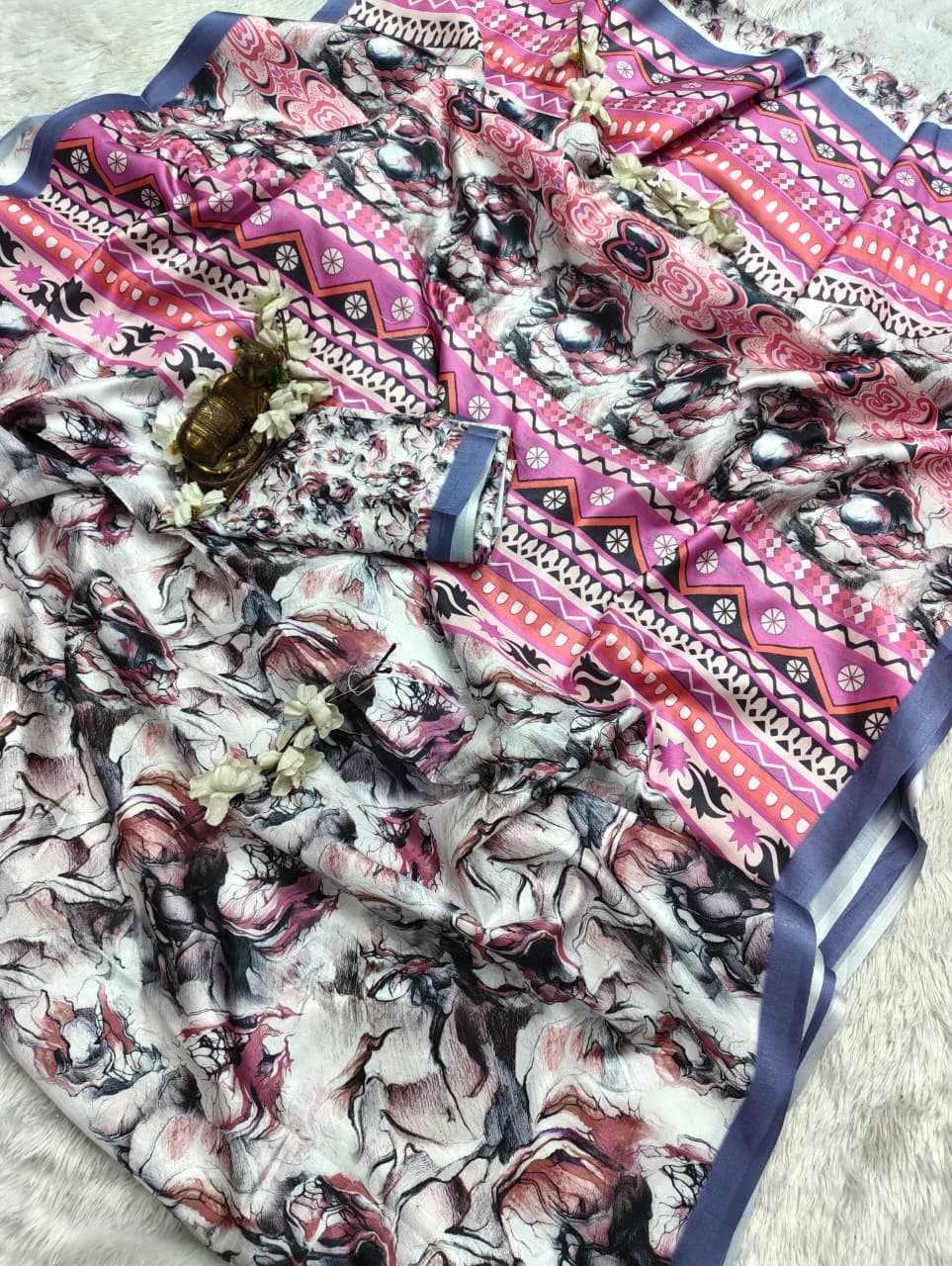 Printed Silk Saree