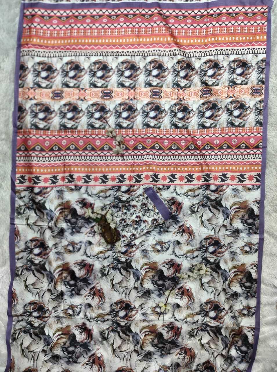 Printed Silk Saree