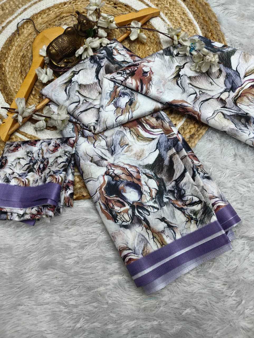 Printed Silk Saree