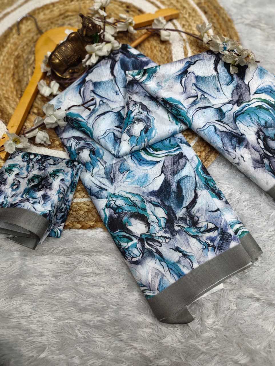 Printed Silk Saree