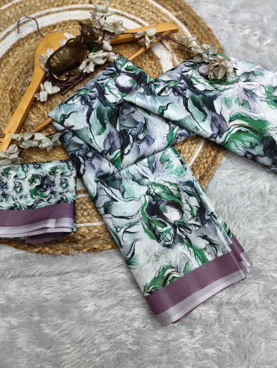 Printed Silk Saree