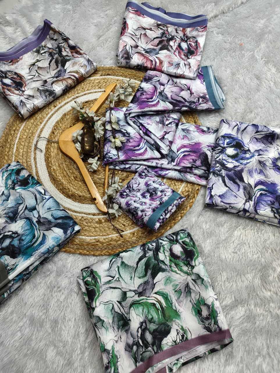 Printed Silk Saree