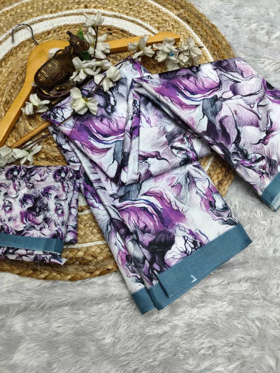 Printed Silk Saree