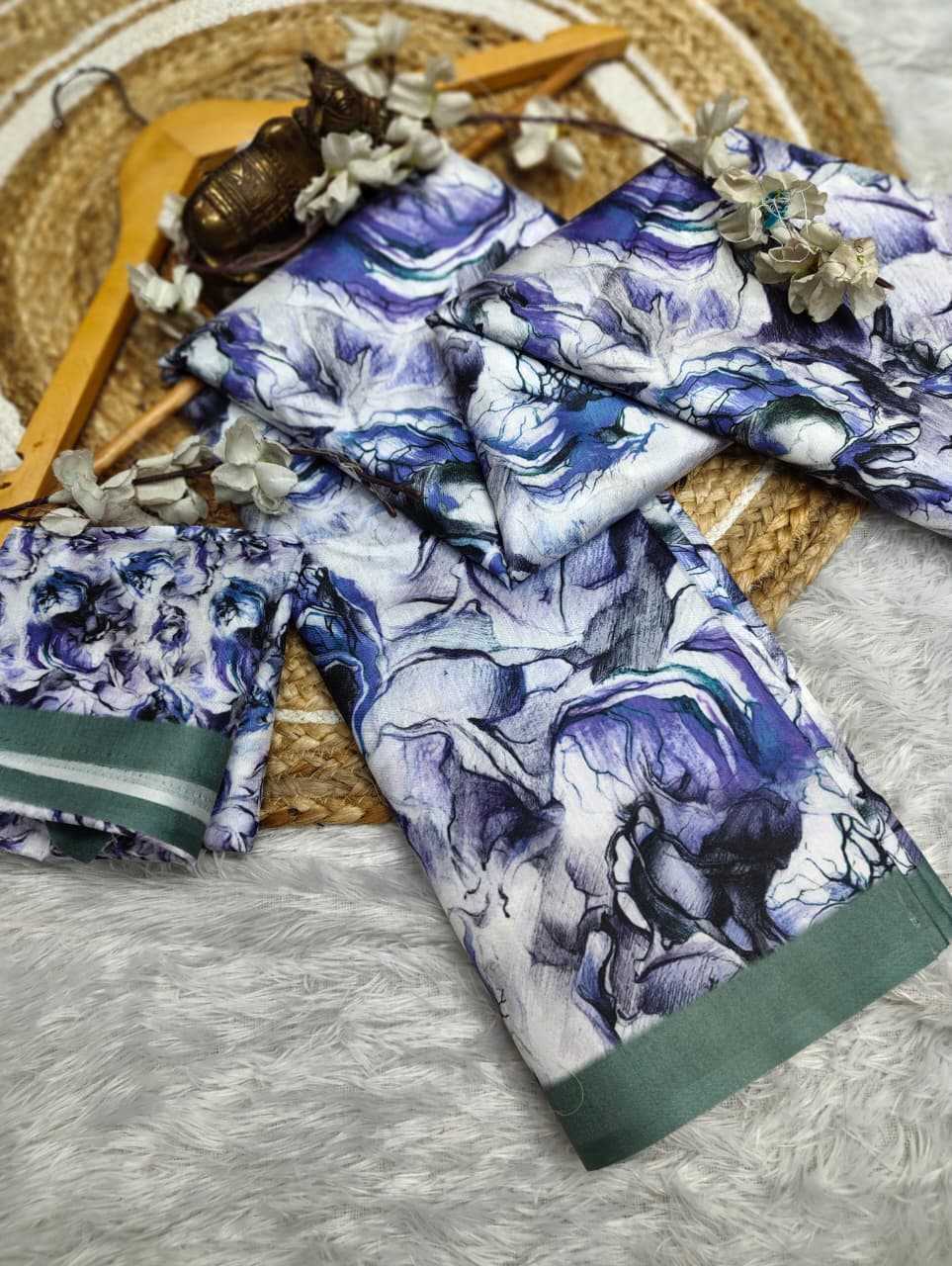 Printed Silk Saree