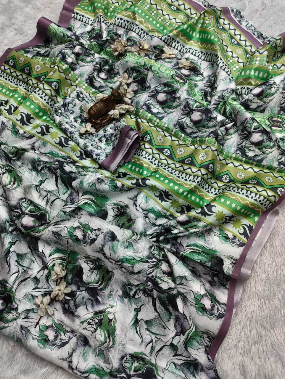 Printed Silk Saree