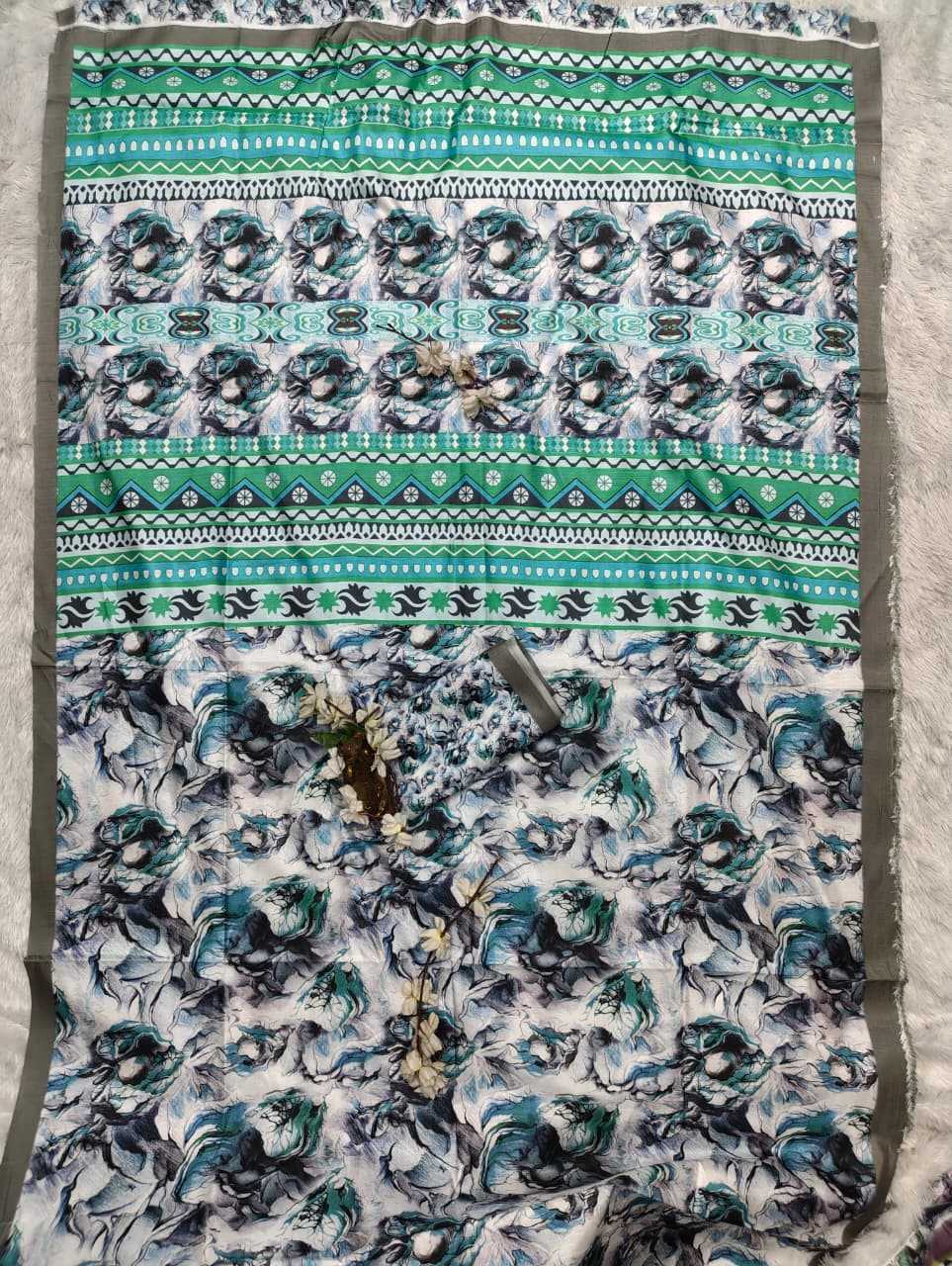 Printed Silk Saree