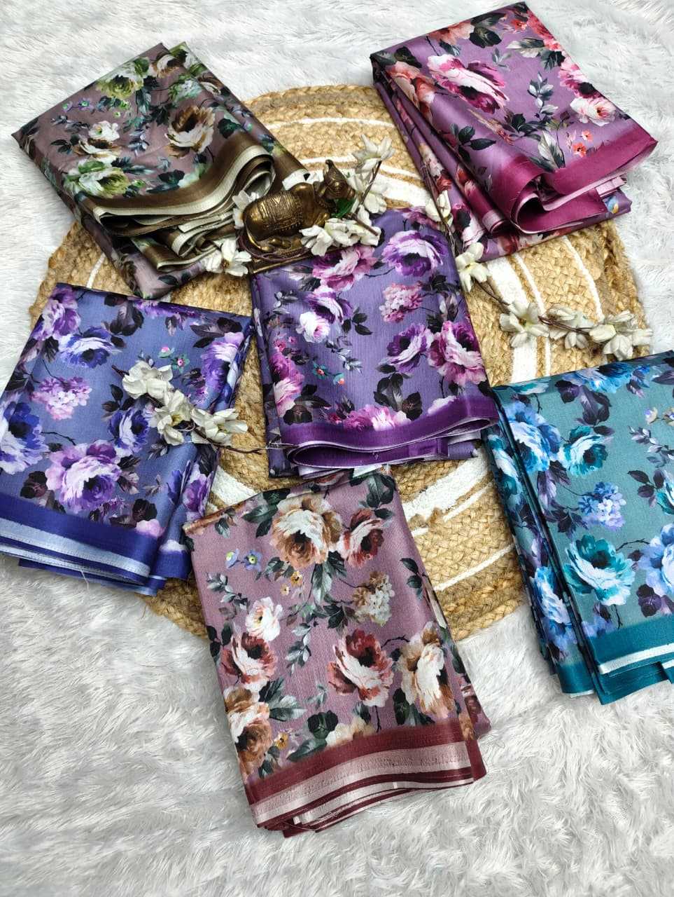 Printed Silk Saree