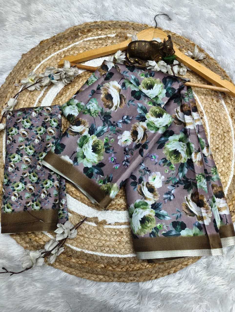 Printed Silk Saree