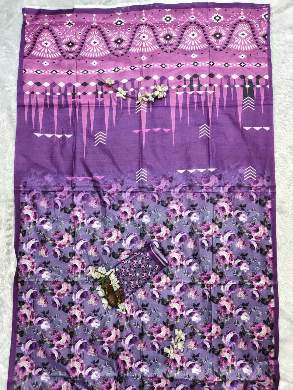 Printed Silk Saree