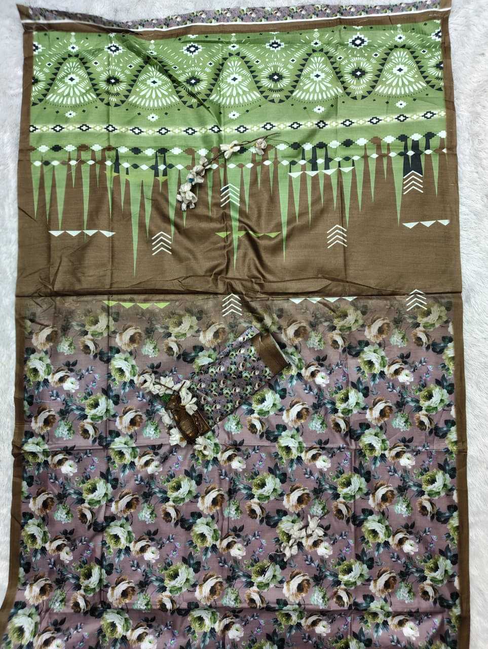 Printed Silk Saree
