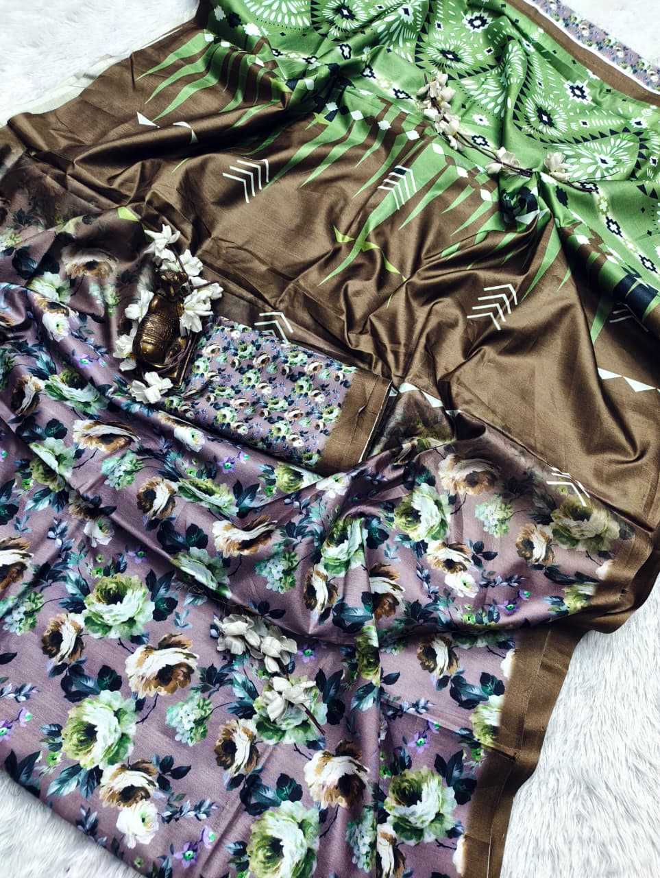 Printed Silk Saree