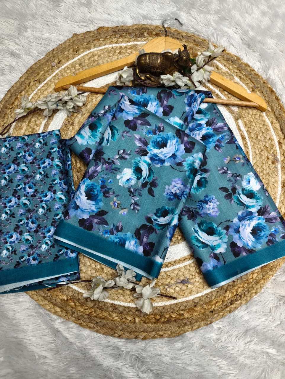 Printed Silk Saree